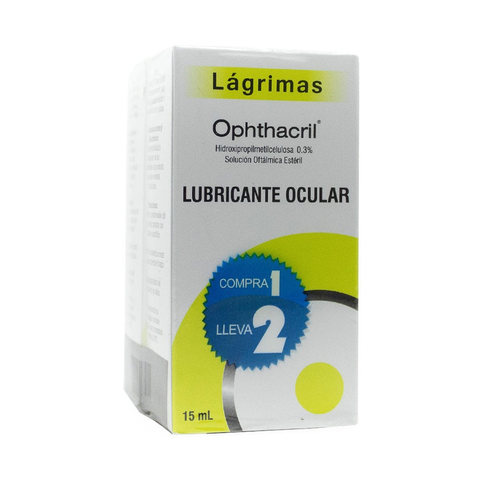 OPHTHACRIL GOTAS OFT X 15 ML 2 X 1