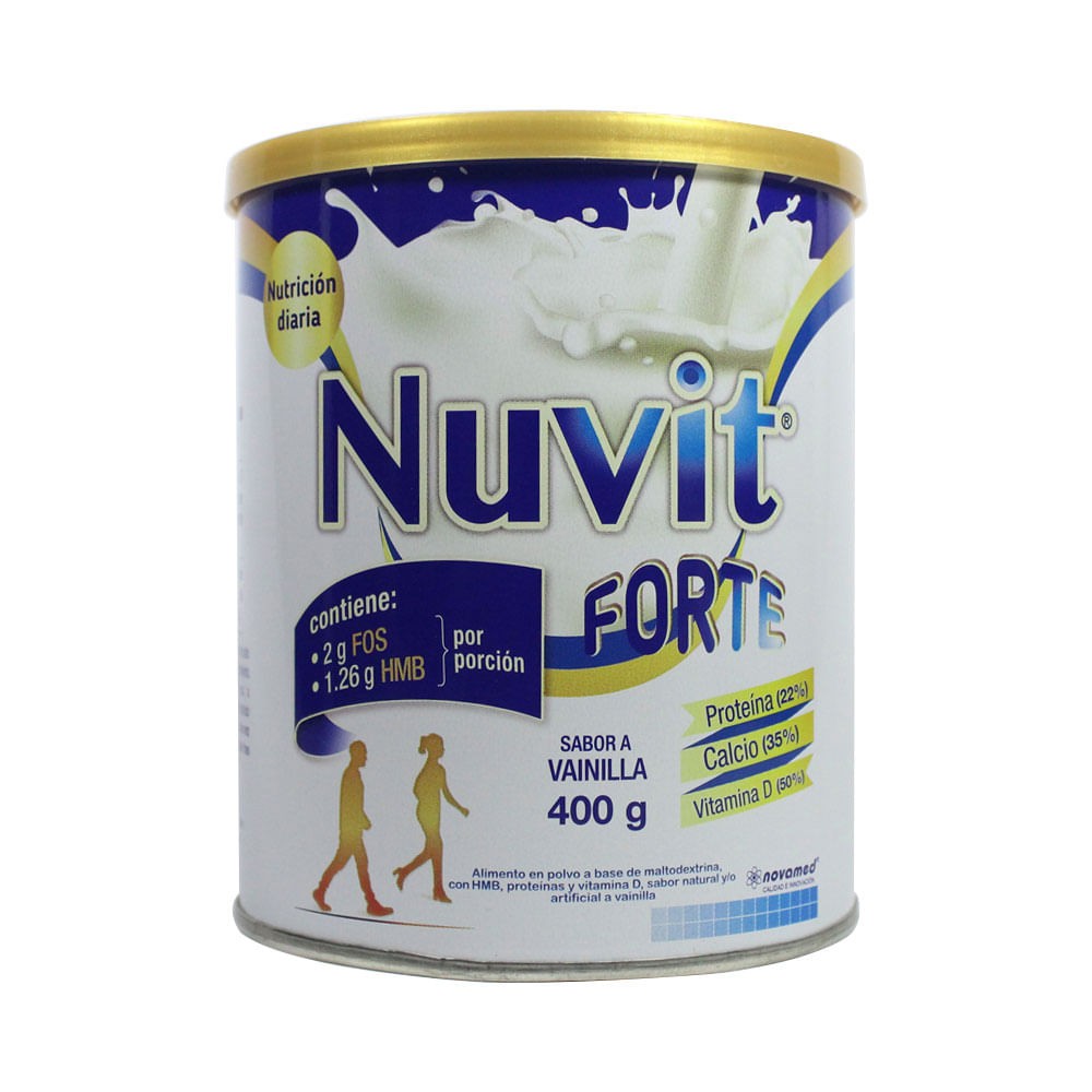NUVIT FORTE X 400 G VAINILLA