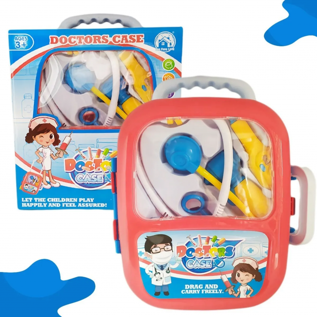 Set Doctor Doctora Infantil Juguetes