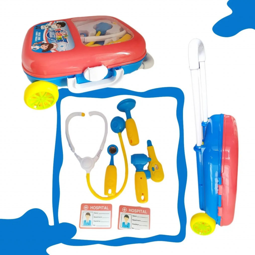 Set Doctor Doctora Infantil Juguetes