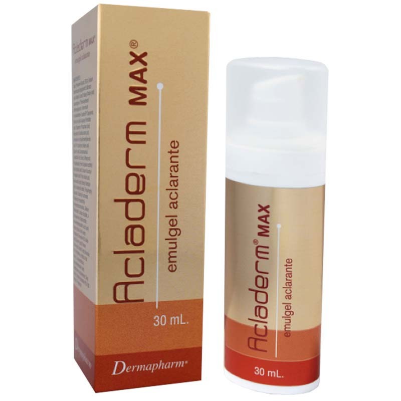 ACLADERM MAX EMULGEL ACLARANTE X 30 ML