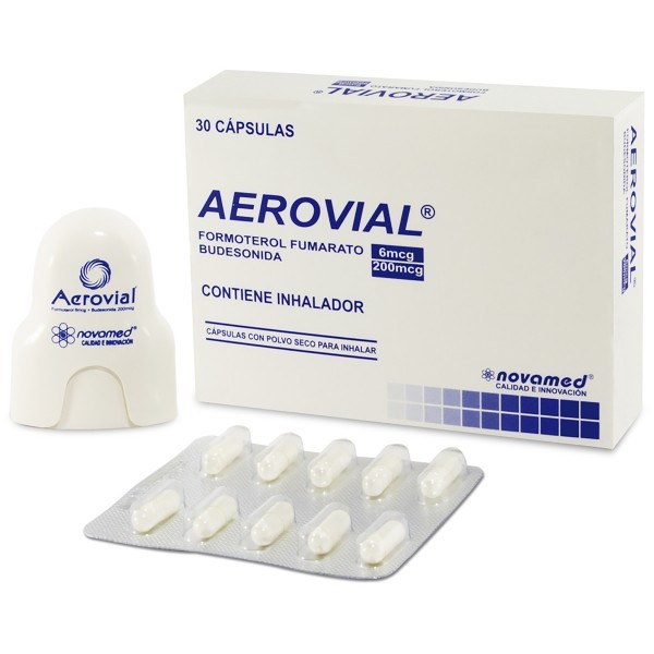 AEROVIAL CON INHALADOR X 30 CAP ( REGULADO )