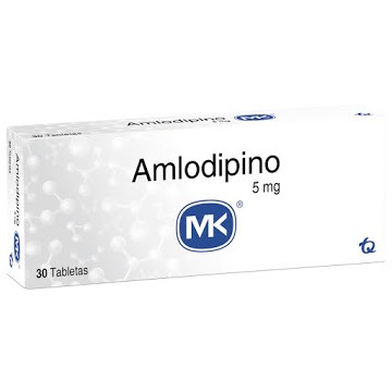 AMLODIPINO 5 MG X 30 TAB
