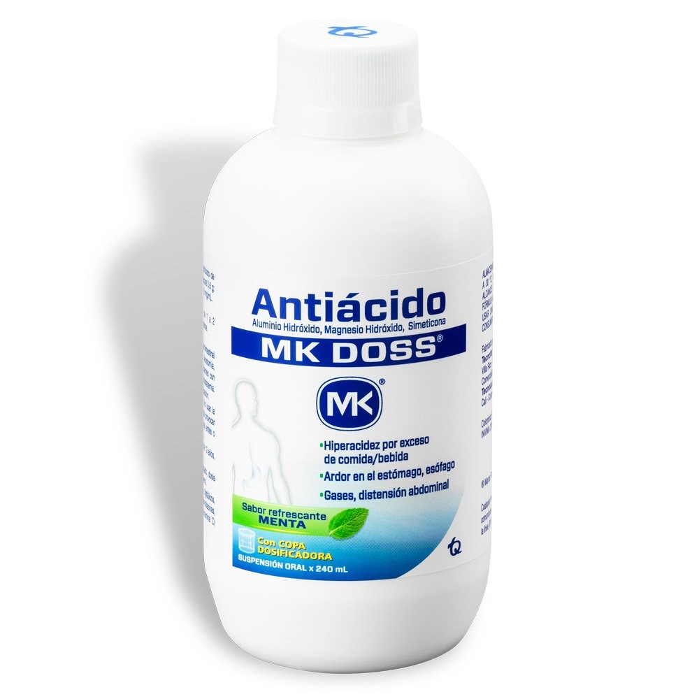 ANTIACIDO MK DOSS MENTA X 240 ML