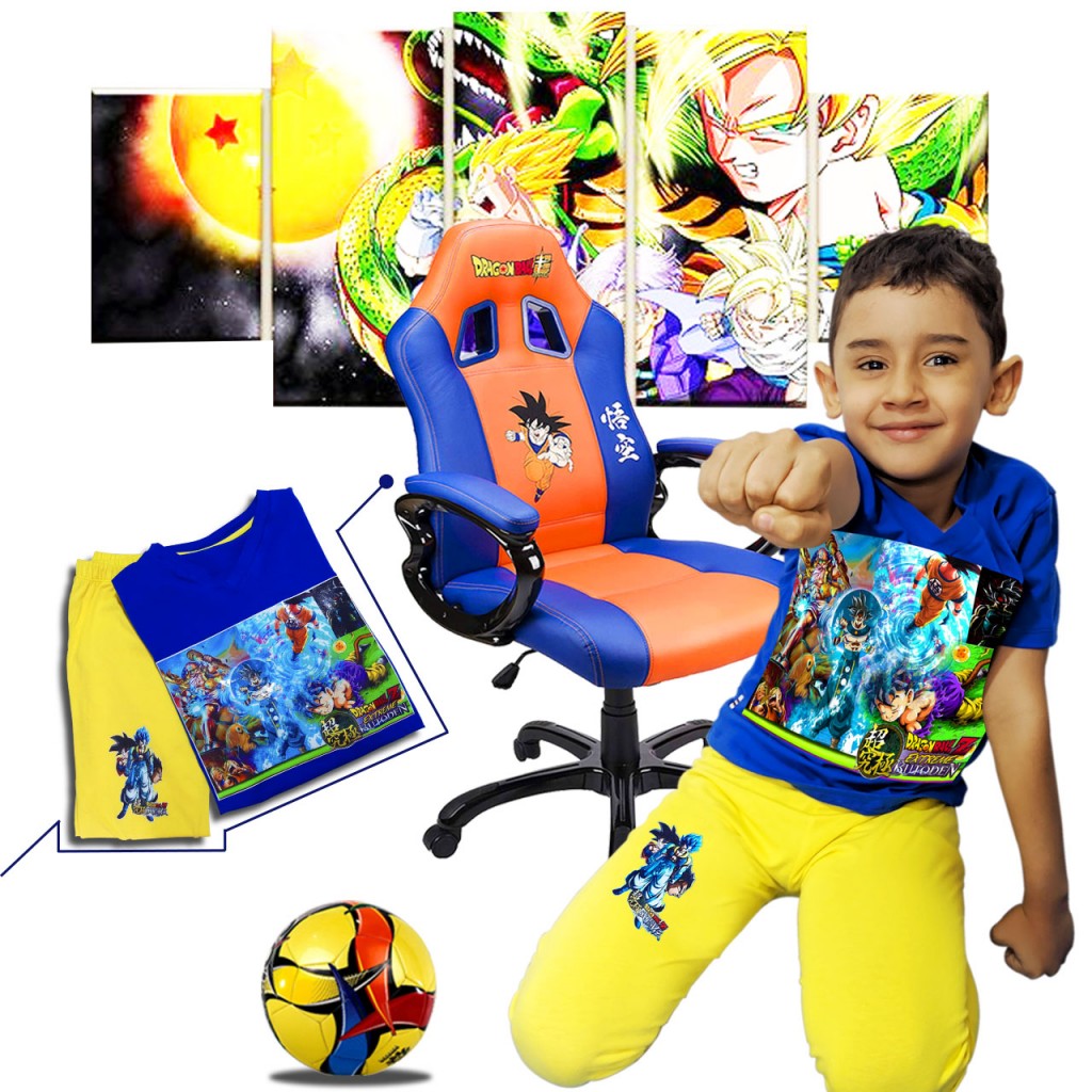 Dragon Ball Camiseta Sudadera Conjunto Pijama Multiusos