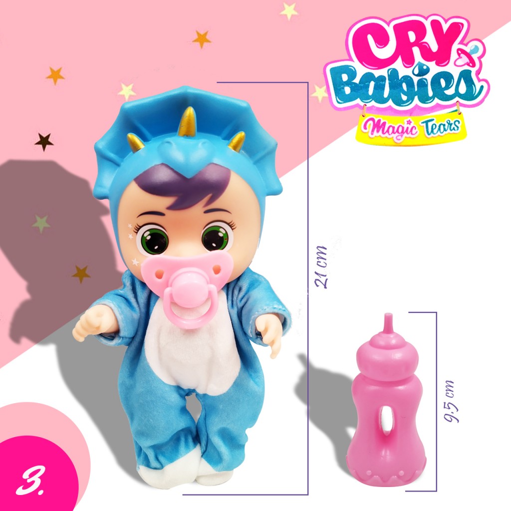 Cry Babies Bebe Muñeca Niñas Juguete Sonidos Jugueteria