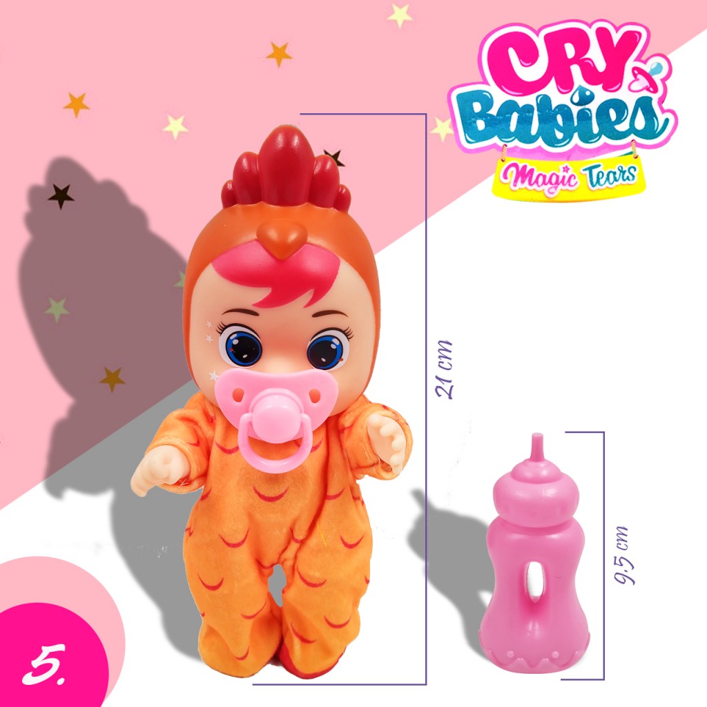 Cry Babies Bebe Muñeca Niñas Juguete Sonidos Jugueteria