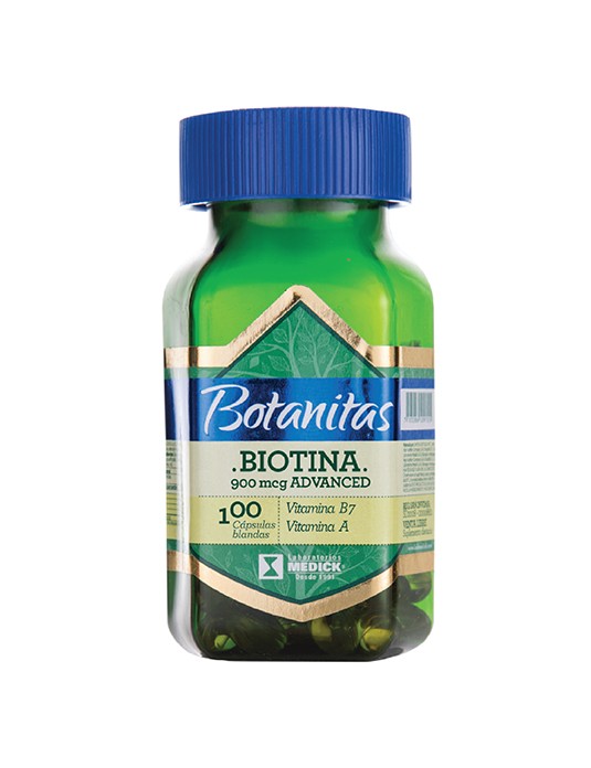 BIOTINA 900 MCG X 100 CAPSULAS