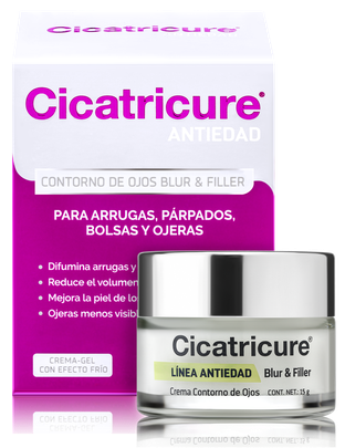 CICATRICURE CONTORNO DE OJOS BLUR Y FILLER X 15 GR