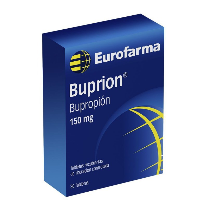 BUPRION 150 MG X 30 TAB RECUBIERTAS (REGULADO)