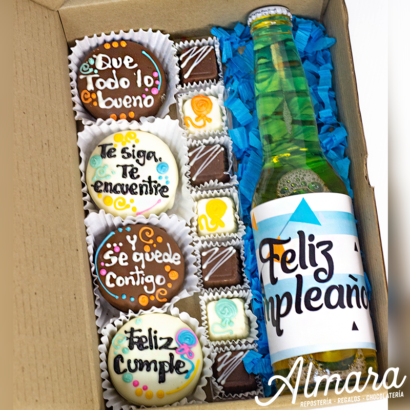 Caja regalo cumpleaños