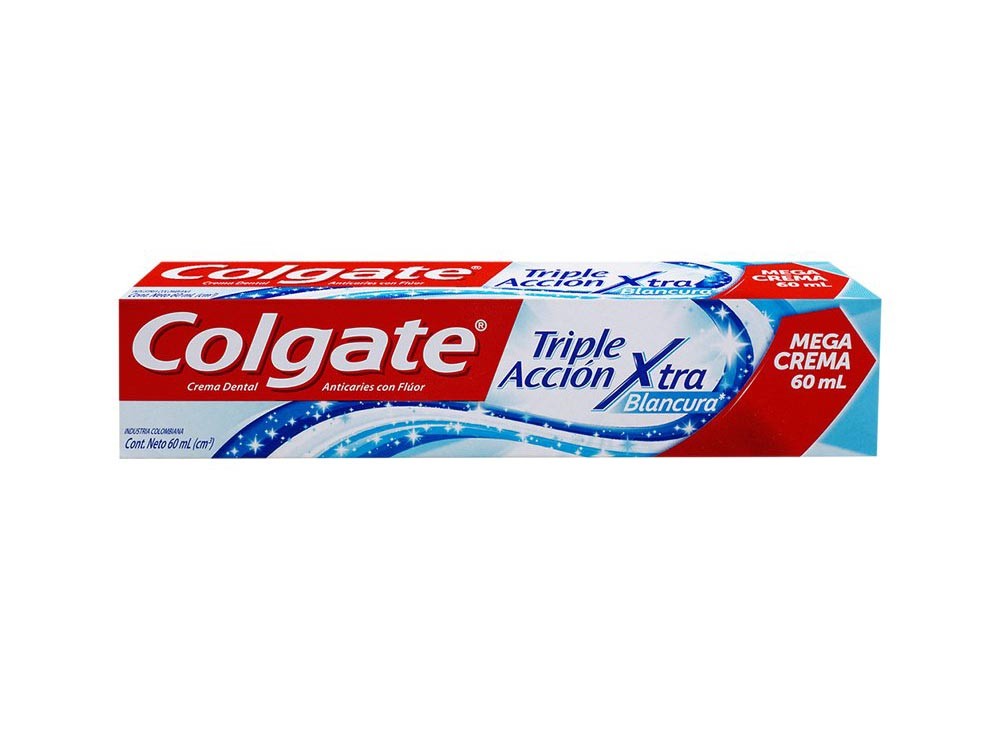 Crema Colgate triple accion xtra blancura