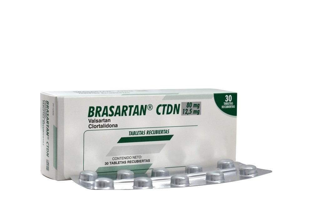 BRASARTAN CTDN 80 MG / 12.5 MG X 30 TAB