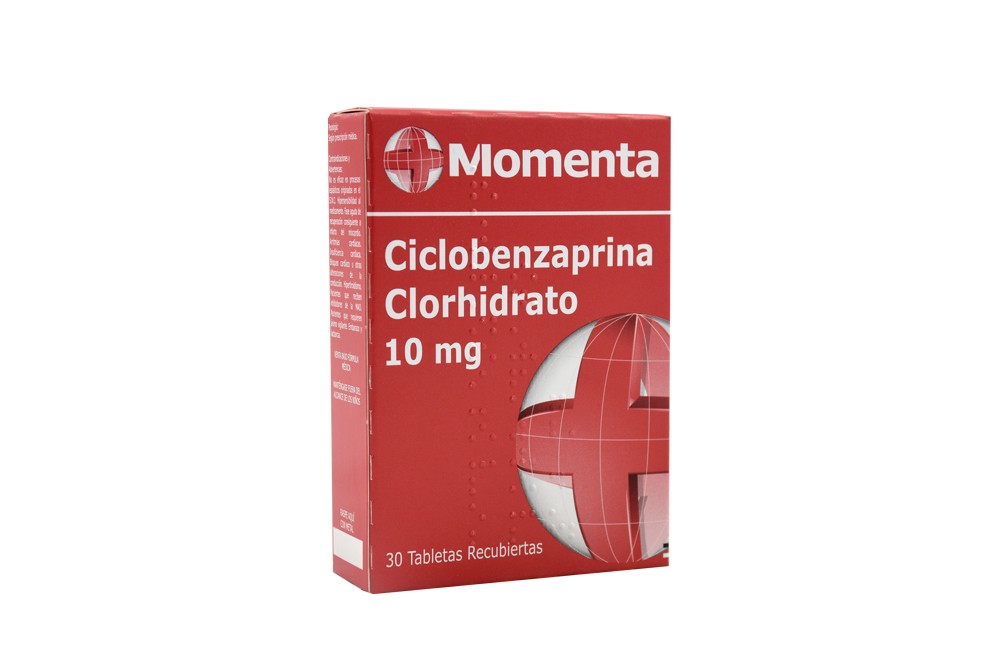 CICLOBENZAPRINA 10 MG X 30 TAB REC SOB X 15 UND