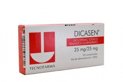 DICASEN 25 MG X 30 COMP SOB X 10