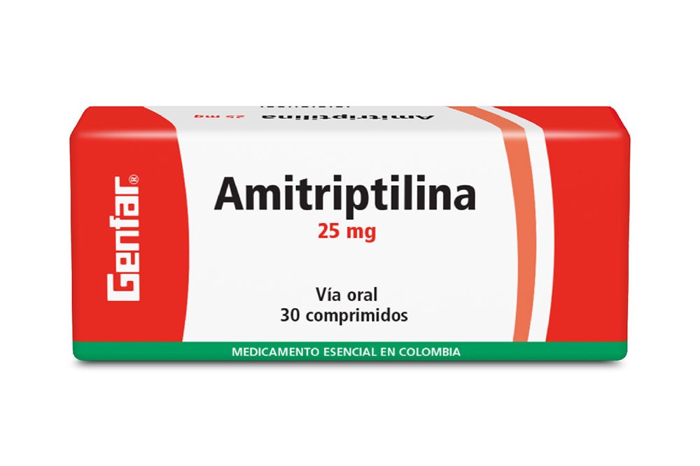AMITRIPTILINA 25 MG X 30 TBL