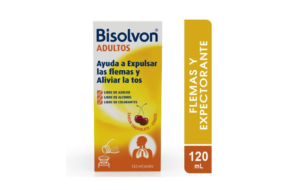 BISOLVON ADULTOS JBE CEREZA X 120 ML