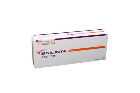 BRILINTA 90 MG X  30 COMPRIMID REGULADO