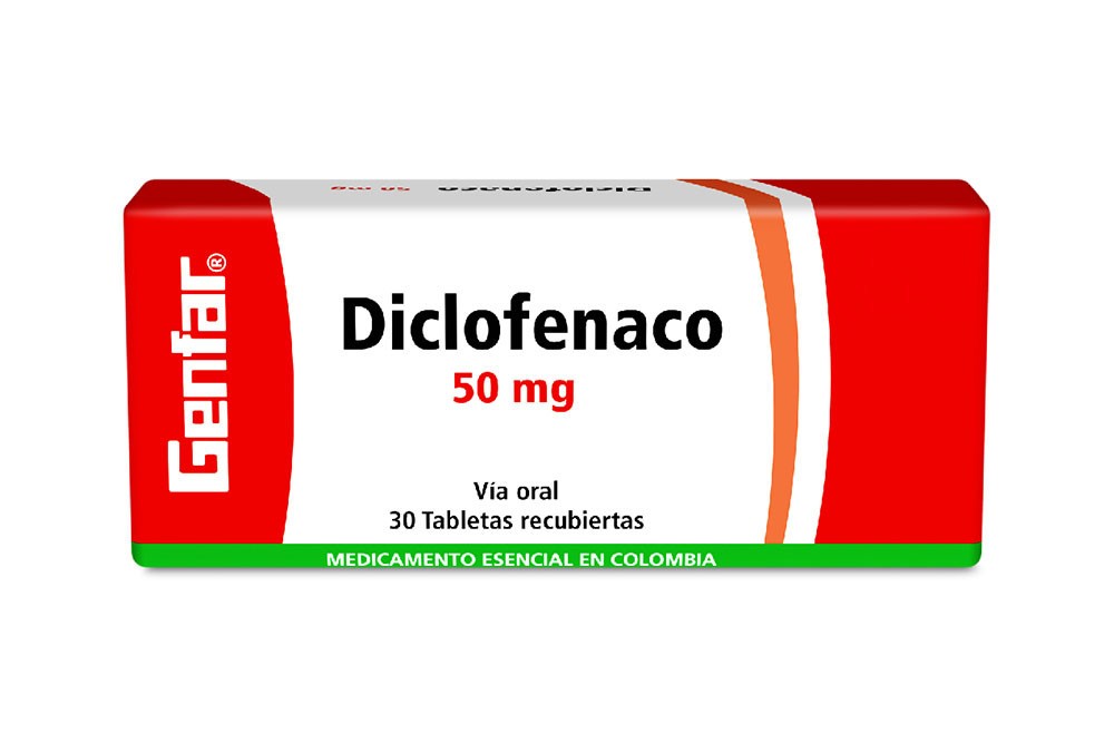 DICLOFENACO 50 MG X 30 TAB