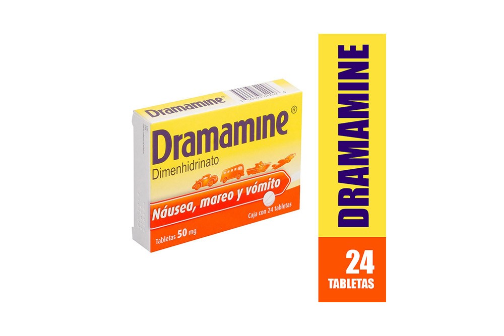 DRAMAMINE 50 MG 24 TAB SOB X 12