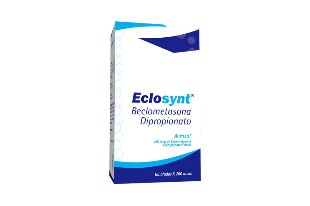 BECLOMETASONA INHALA 250 MCG X 200 DOSIS (ECLOSYN)