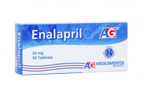 ENALAPRIL 20 MG X 30 TAB