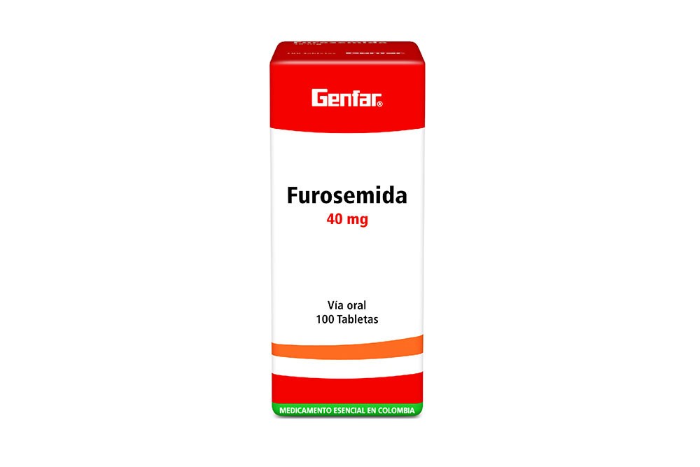 FUROSEMIDA 40 MG X 100TB SB10 GF