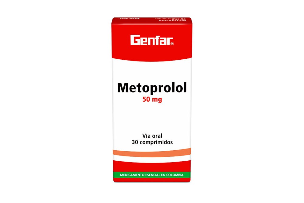 METOPROLOL 50 MG X 30 TAB (REGULADO)