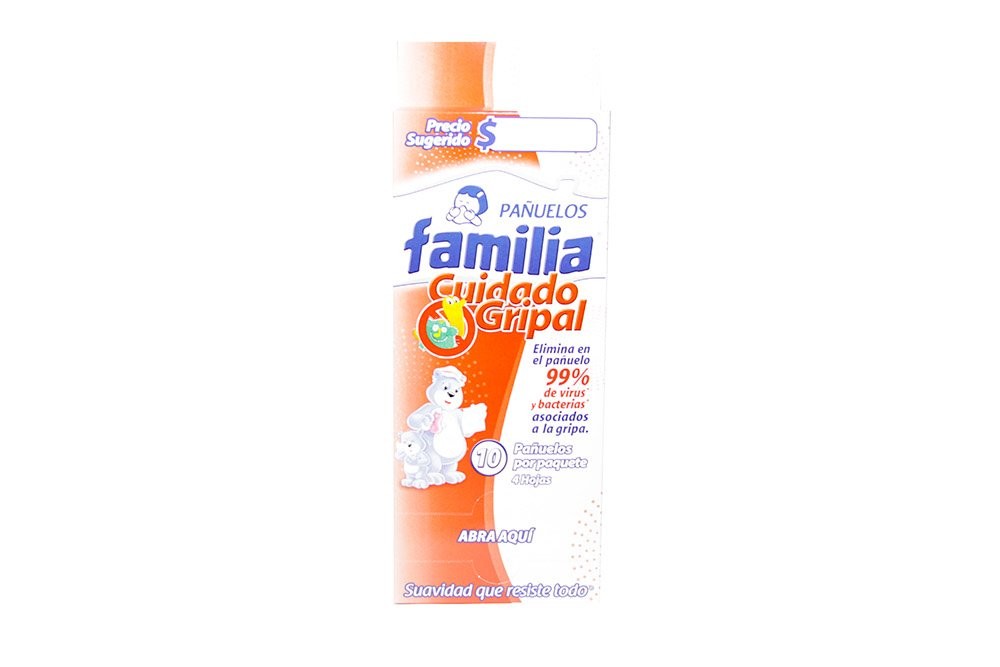 PAÑUELOS FAMILIA CUIDADO GRIPAL