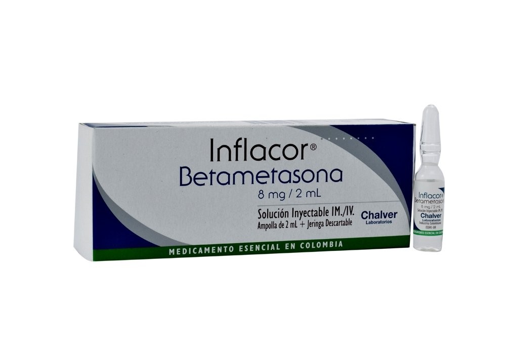 INFLACOR INY 8 MG X 2 ML