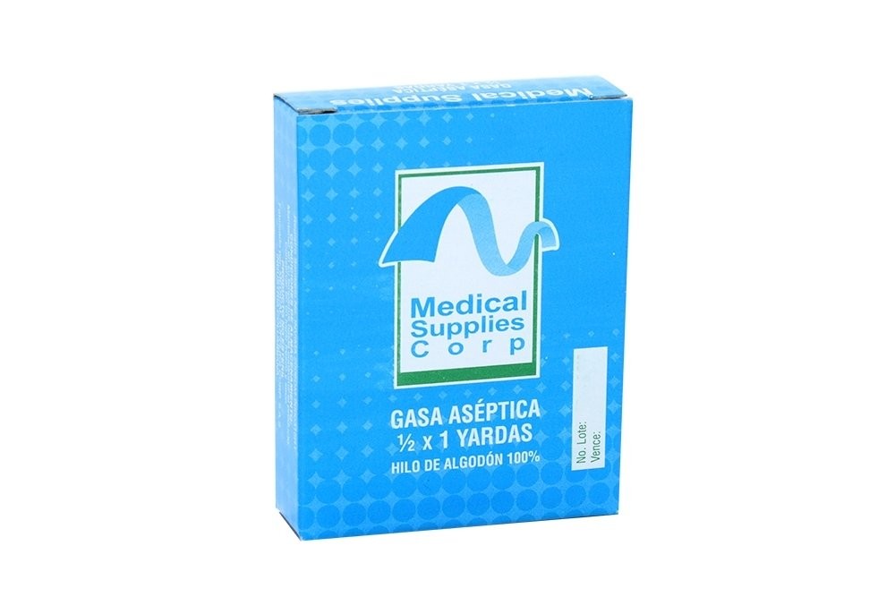 GASA ASEPTICA 1/2 X 1 Y