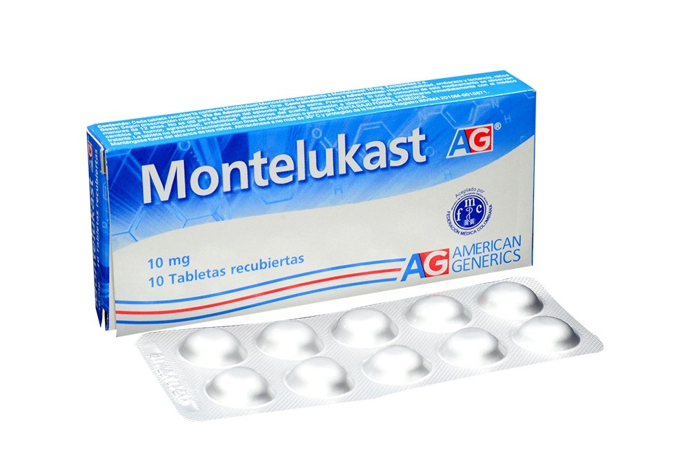 MONTELUKAS 10 MG X 10 TAB