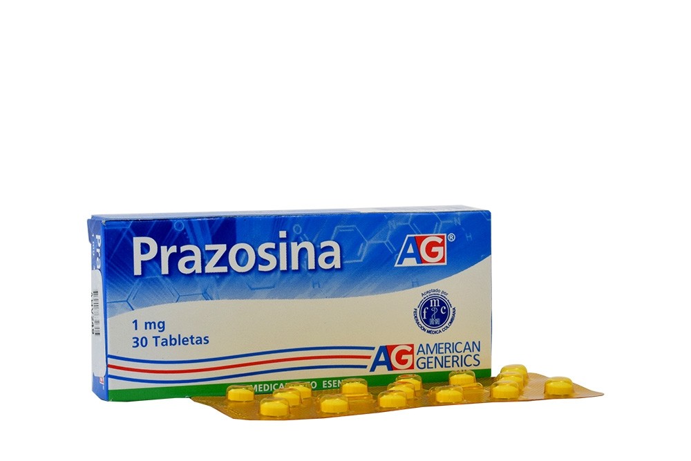 PRAZOSINA 1 MG X 30 TAB