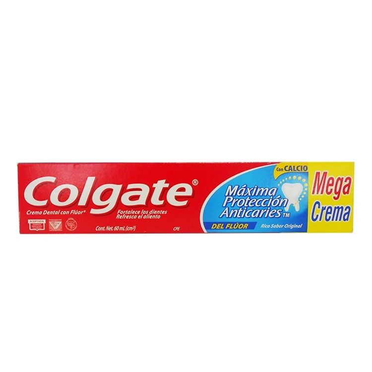 COLGATE CON CALCIO X 60 ML MAX/PROTEC