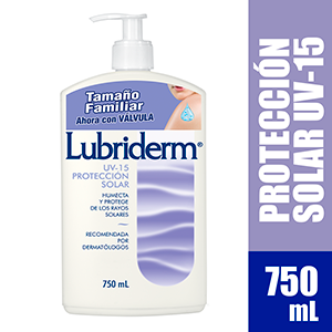 LUBRIDERM X 750 ML UV SPF-15
