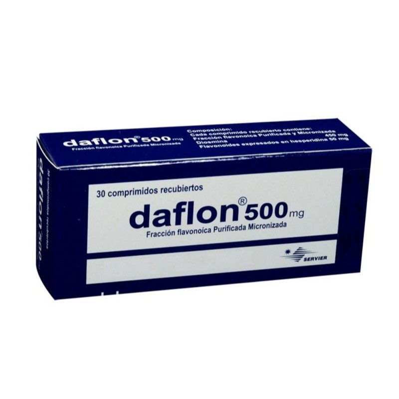 DAFLON 500 MG X 30 TAB SOBRE X 15