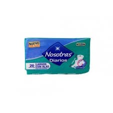 NOSOTRAS PROTECTORES LARGOS CON ALAS X 20