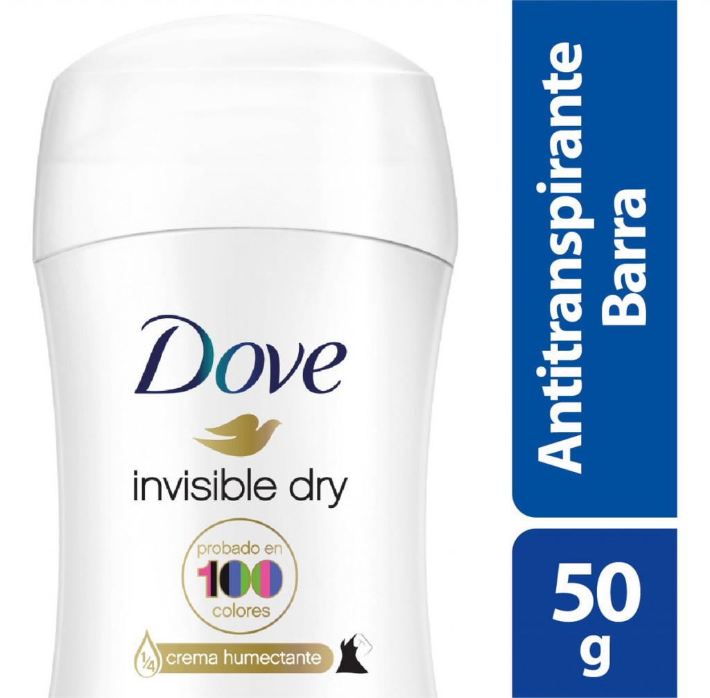 DOVE DESOD BARRA INVISIBLEDRY X 50 GR(MUJER)
