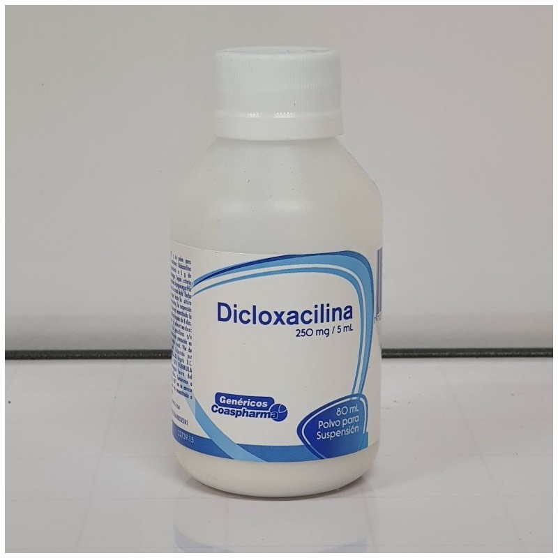 DICLOXACILINA POLVO P/SUSP 250 MG X 80 ML