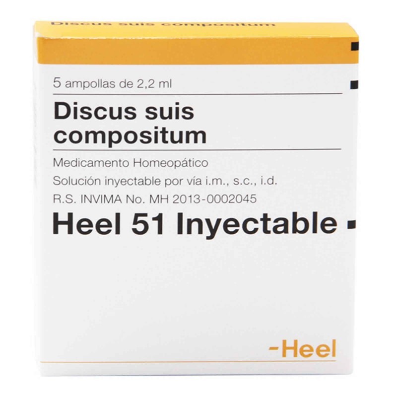 DISCUS SUIS  COMPOSITUM INYECTABLE X 1 AMPOL