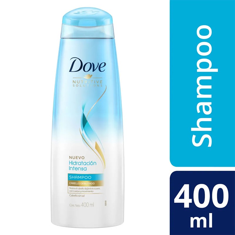DOVE SHAMPOO HIDRATACION INTENSA X 400 ML