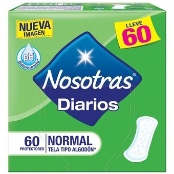 NOSOTRAS PROTECTORES NORMAL X 60 UND