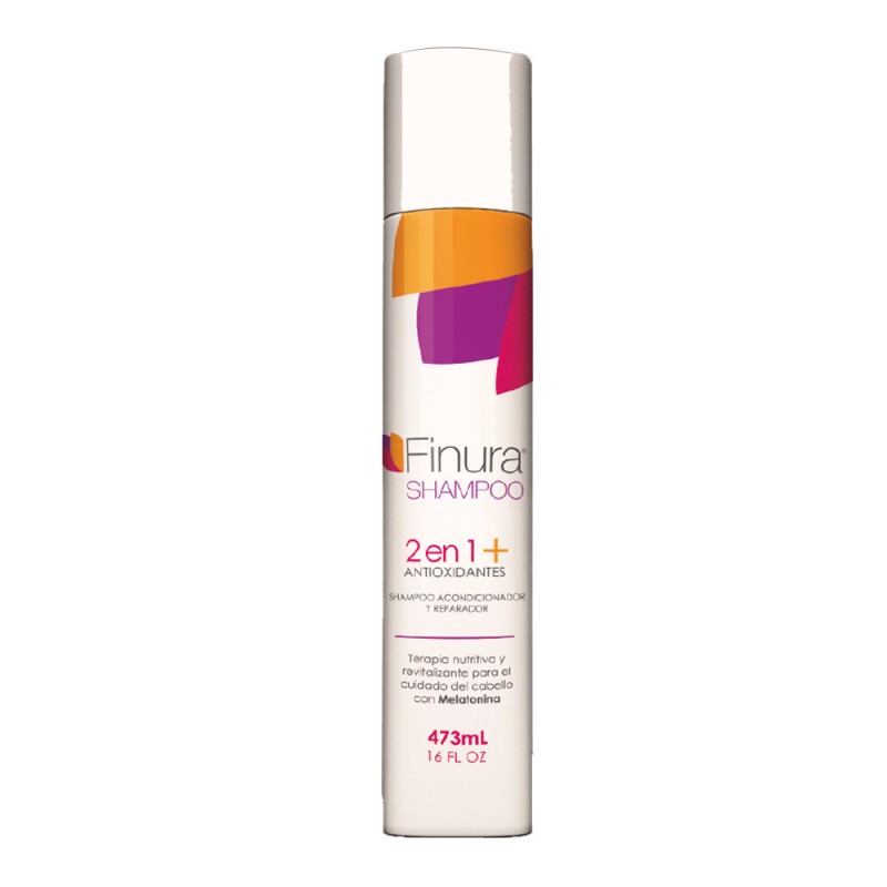 FINURA SHAMPOO 2 EN 1 ANTIOXIDANTE X 473 ML