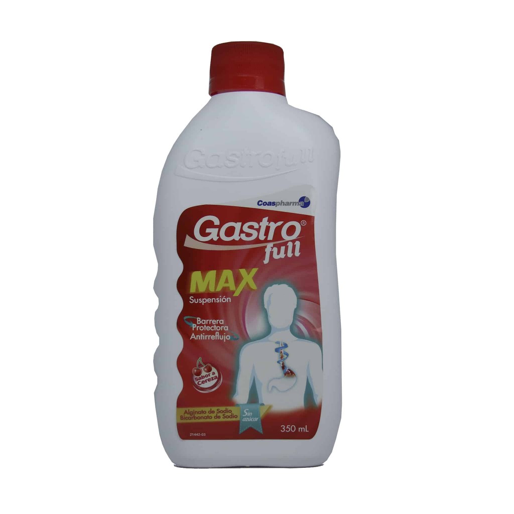 GASTROFULL MAX  CEREZA X  350 ML  (TAPA ROJA)