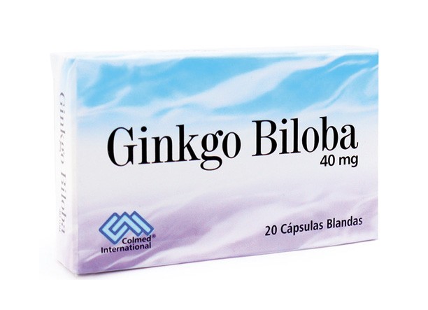 GINKGO BILOBA 40 MG X 20 CAP