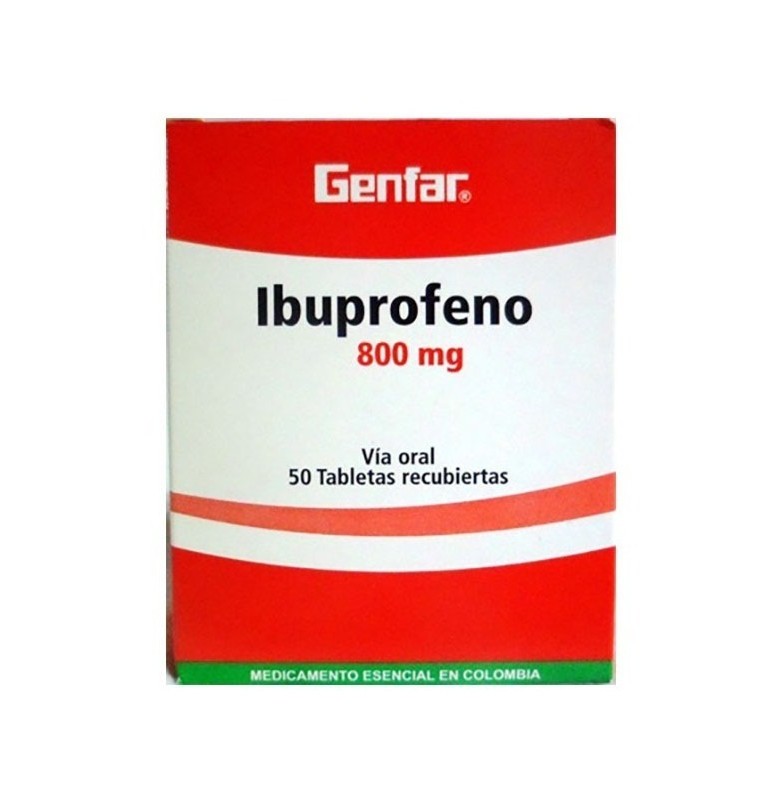IBUPROFENO 800 MG X 50 SOBRE X 10
