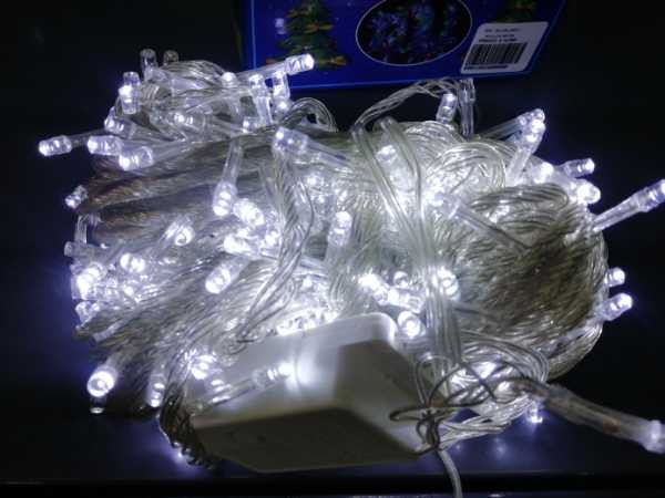 INSTALCION LINEAL 300 BOMBILLOS X 25 MTRS Color:BLANCO