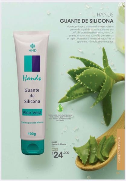 guante de silicona