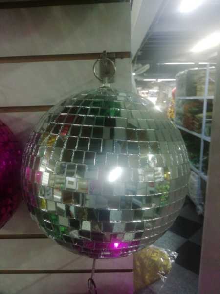 BOLA ESPEJO Color:PLATA