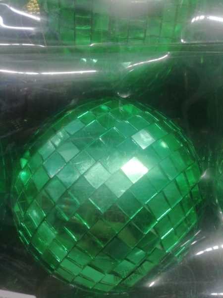 BOLA ESPEJO Color:VERDE
